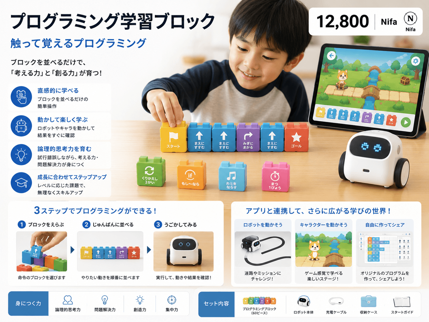 プログラミング学習ブロック
