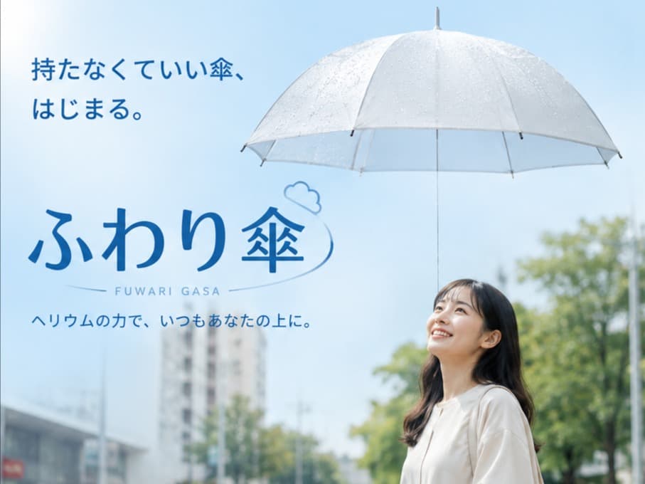 ふわり傘