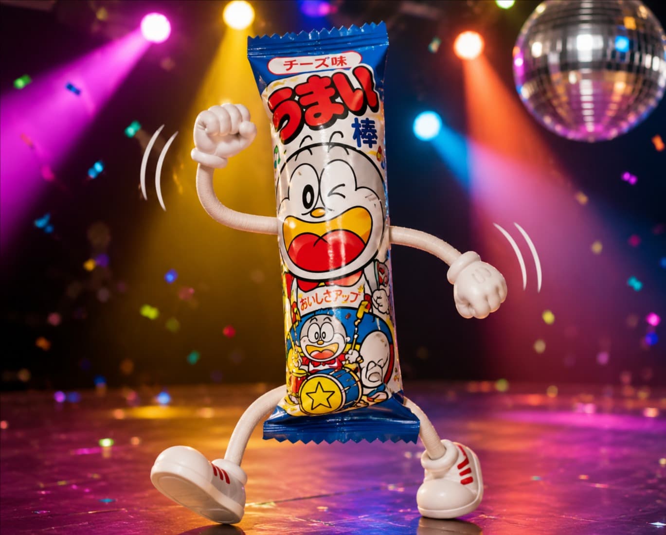 踊るうまい棒
